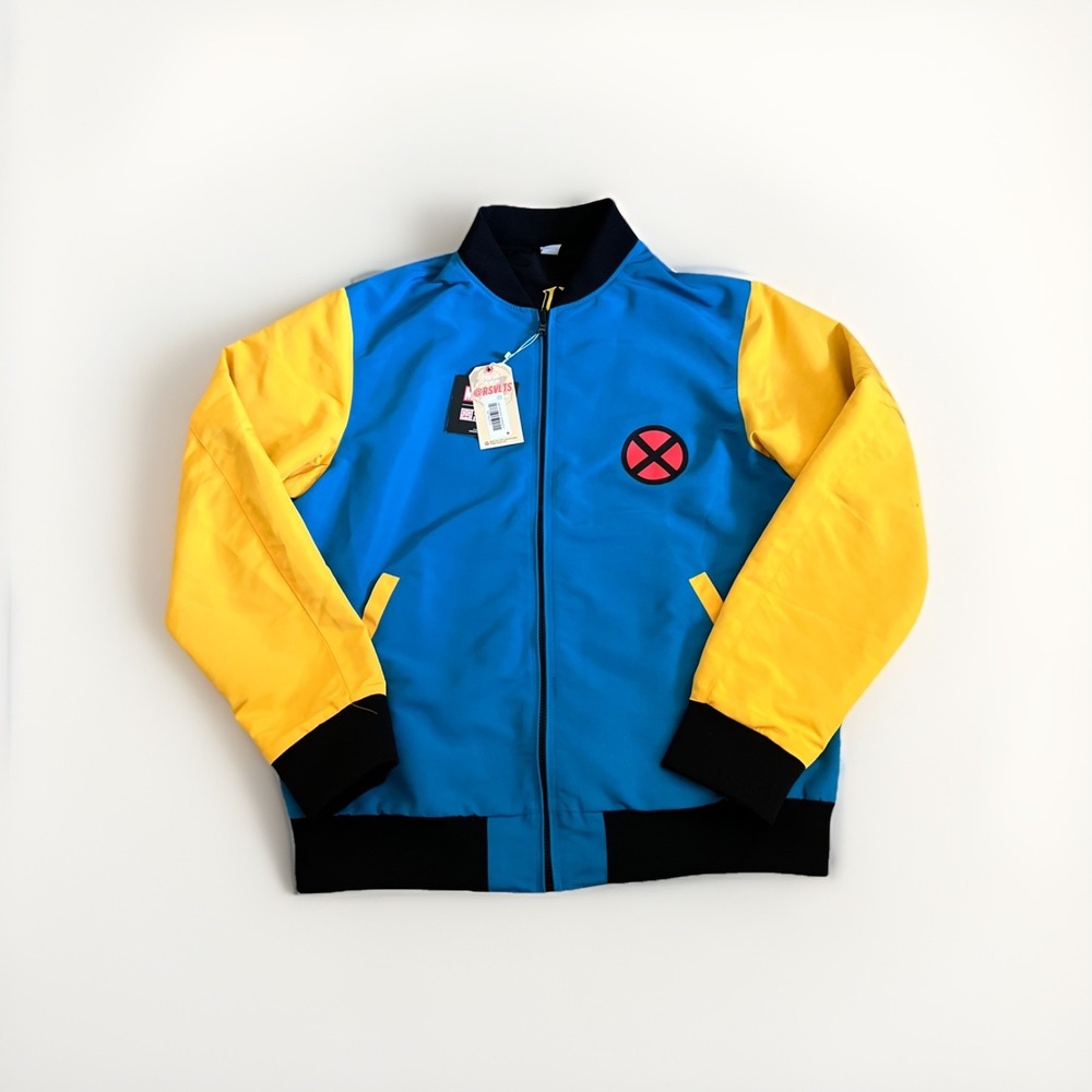 RSVLTS X-Men Mutatis Mutandis Reversible Bomber Jacket XL Marvel New With Tags